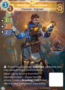 Shortage Supervisor (U-571) - Altered Unique whispers