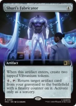 Shuri's Fabricator (extended art) - Marvel Super Heroes Commander Varianten