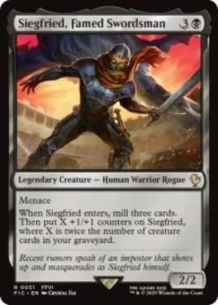 Siegfried, Famed Swordsman - Final Fantasy Commander