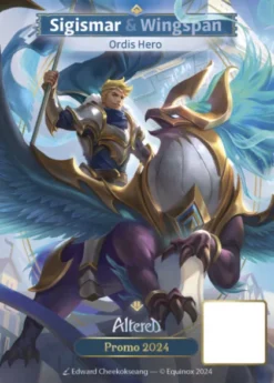 Sigismar & Wingspan (H) (Roadshow promo) - Altered BTG Promo's