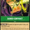 Signed Contract (foil) - Fabled