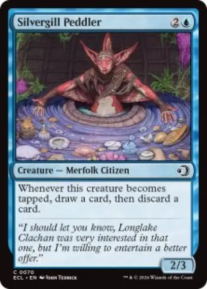 Silvergill Peddler - Lorwyn Eclipsed