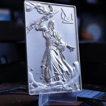 Silver Plated Teferi Akosa Ingot