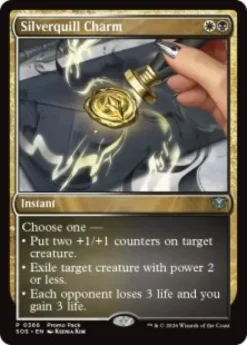 Silverquill Charm (Promo Pack) (foil) - Secrets of Strixhaven Promo's