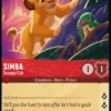 Simba, Scrappy Cub (foil) - Fabled