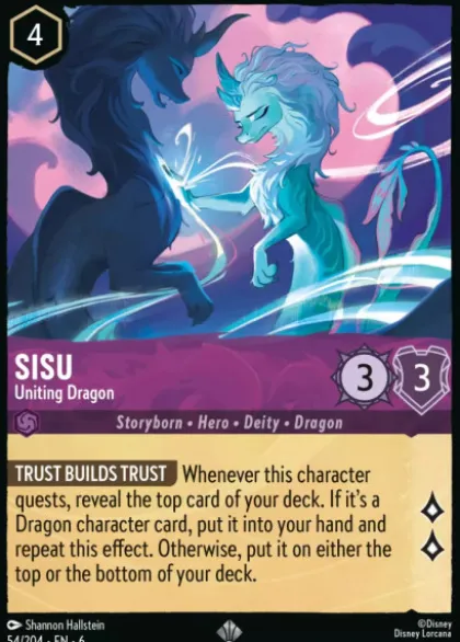 Sisu, Uniting Dragon - Azurite Sea