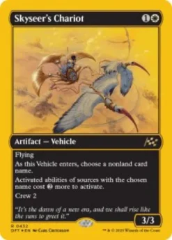 Skyseer's Chariot (#432) (first-place foil) - Aetherdrift First-Place Box Toppers