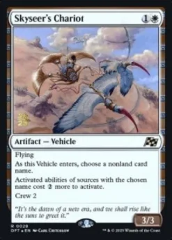 Skyseer's Chariot (foil) - Aetherdrift Prerelease Promo's