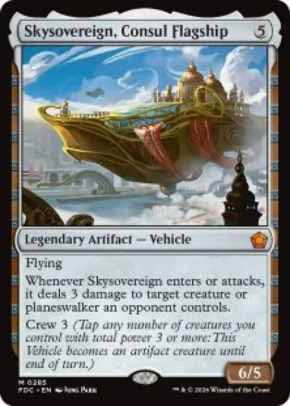 Skysovereign, Consul Flagship - Foundations Commander Decks
