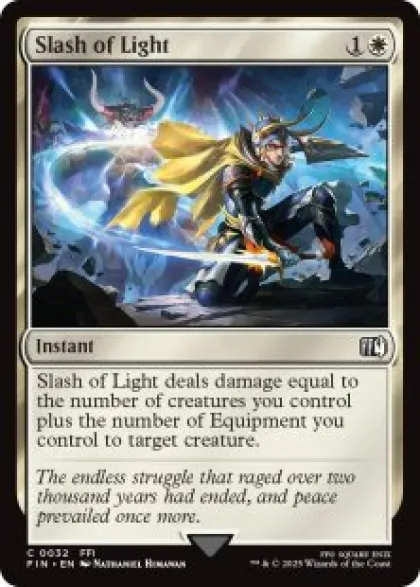 Slash of Light (foil) - Final Fantasy