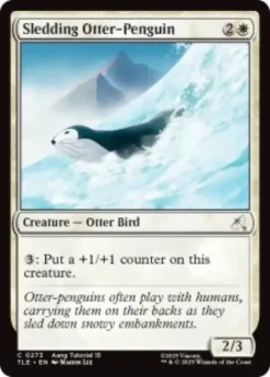 Sledding Otter-Penguin (#273) - Avatar: The Last Airbender Eternal