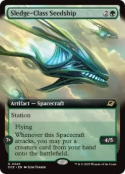 Sledge-Class Seedship (extended art) - Edge of Eternities Varianten