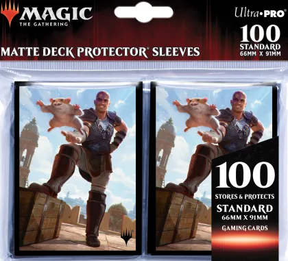 Sleeves Commander Legends: Battle for Baldur's Gate - Minsc & Boo (100 stuks)