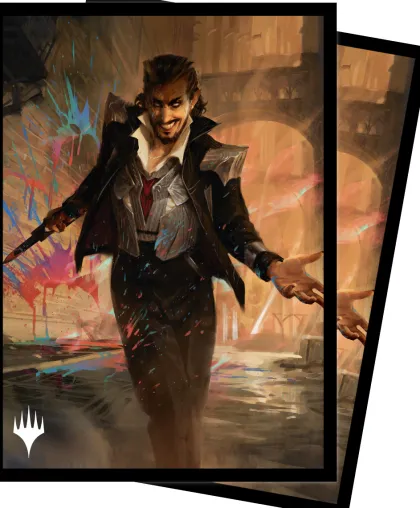 Sleeves Commander Streets of New Capenna - Anhelo, the Painter (100 stuks)