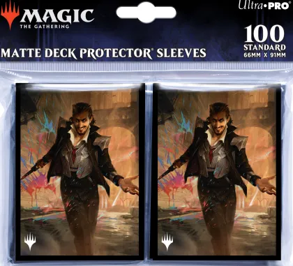 Sleeves Commander Streets of New Capenna - Anhelo, the Painter (100 stuks)