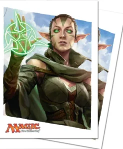 Sleeves Oath of the Gatewatch: Nissa (80 stuks)