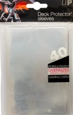 Sleeves Oversized Clear (40 stuks)