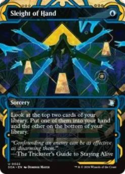 Sleight of Hand (#22) (showcase) - Secrets of Strixhaven Mystical Archive