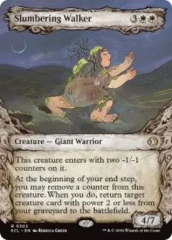 Slumbering Walker (showcase) - Lorwyn Eclipsed Varianten