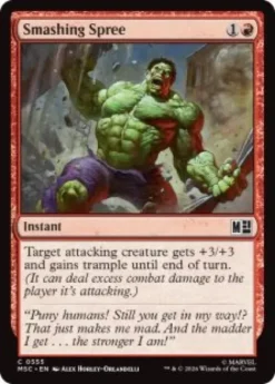 Smashing Spree (#555) - Marvel Super Heroes Commander