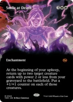 Smile at Death (foil) (borderless) - Tarkir: Dragonstorm Varianten