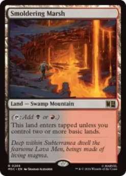 Smoldering Marsh - Marvel Super Heroes Commander