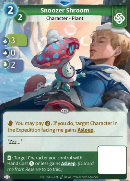 Snoozer Shroom (R) - Altered Trial by Frost