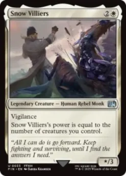 Snow Villiers (foil) - Final Fantasy