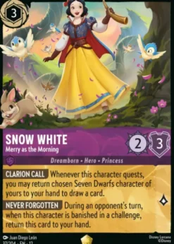 Snow White, Merry as the Morning (foil) - Wilds Unknown