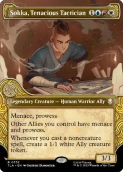Sokka, Tenacious Tactician (foil) (showcase) - Avatar: The Last Airbender Varianten