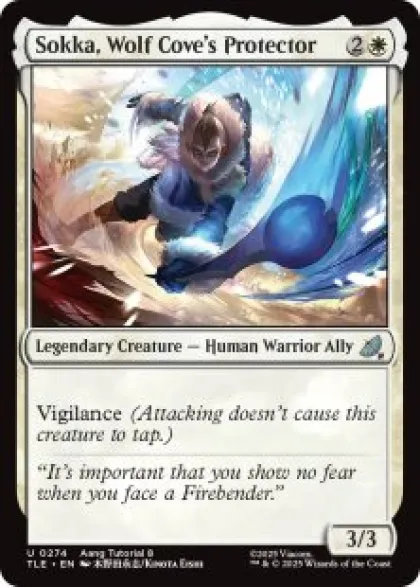 Sokka, Wolf Cove's Protector (#274) - Avatar: The Last Airbender Eternal