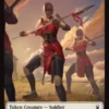 Soldier token (#4) (1/1) - Marvel Super Heroes