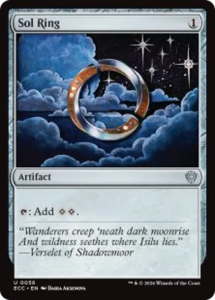 Sol Ring (#58) - Lorwyn Eclipsed Commander