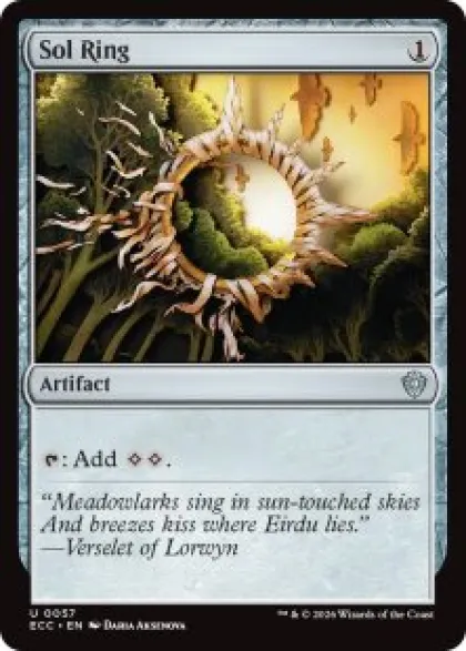 Sol Ring (#57) - Lorwyn Eclipsed Commander