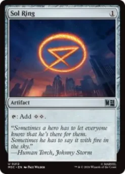 Sol Ring (#212) - Marvel Super Heroes Commander