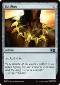 Sol Ring (#214) - Marvel Super Heroes Commander