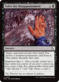 Solve for Disappointment (foil) - Reality Fracture
