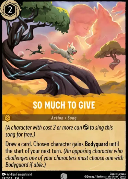 So Much To Give (foil) - Archazia's island