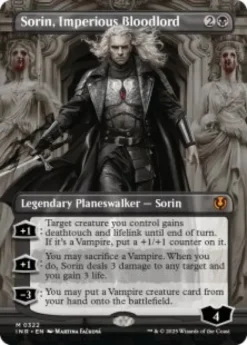 Sorin, Imperious Bloodlord (#322) (borderless) - Innistrad Remastered Varianten