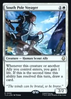 South Pole Voyager (foil) - Avatar: The Last Airbender Prerelease Promo's