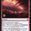Sozin's Comet (foil) - Avatar: The Last Airbender Prerelease Promo's