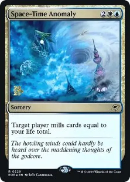 Space-Time Anomaly (foil) - Edge of Eternities prerelease Promo's