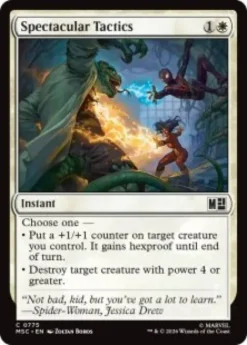 Spectacular Tactics (foil) - Marvel Super Heroes Commander
