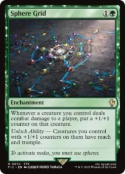 Sphere Grid (surge foil) - Final Fantasy Commander