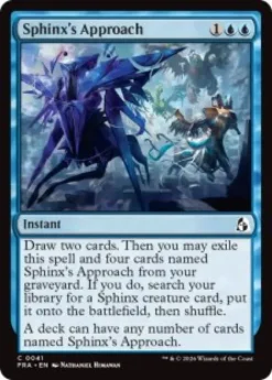 Sphinx's Approach (foil) - Reality Fracture