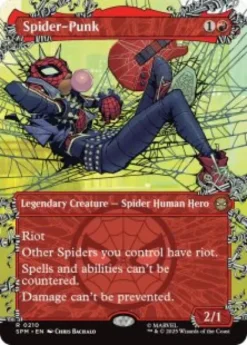 Spider-Punk (#210) (borderless) - Marvel's Spider-Man Varianten
