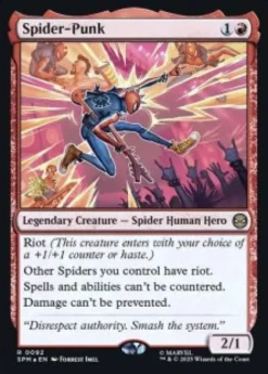 Spider-Punk (foil) - Marvel's Spider-Man Prerelease Promo's