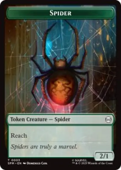 Spider Token (foil) (2/1) - Marvel's Spider-Man