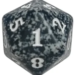 Spindown Die D20 Black