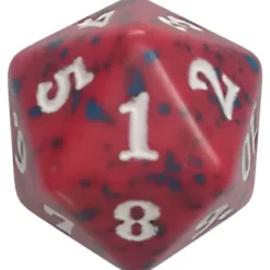 Spindown Die D20 Red